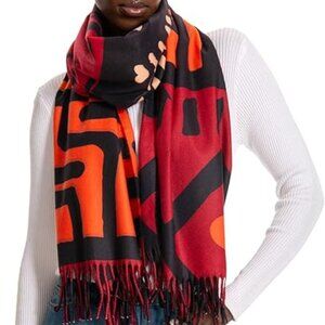 African Tribal Style Double Sided Scarf